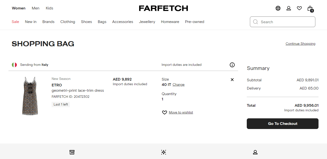 farfetch discount code